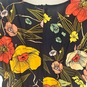 XIX Palms floral dress